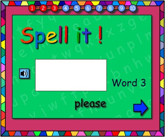 Words -Let's Spell It