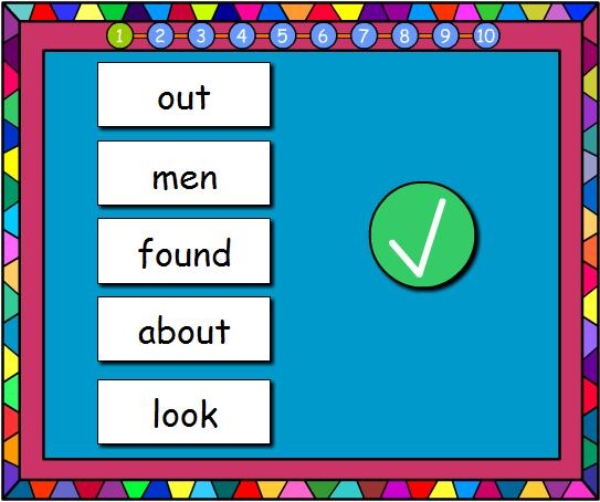 Sight Words Game