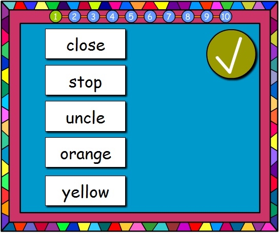 Sight Words Game