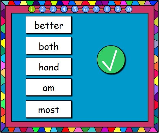 Sight Words Game