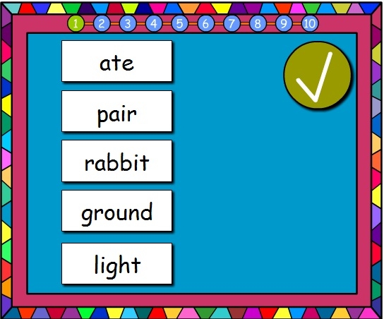 Sight Words Game