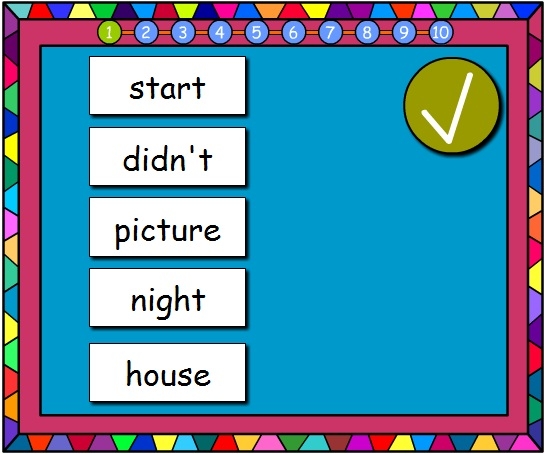 Sight Words Game