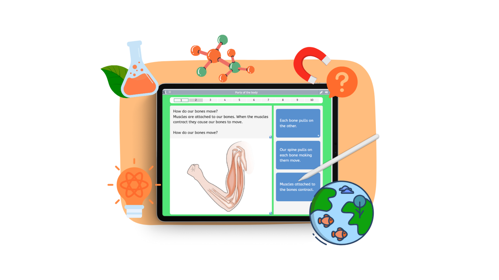 Studyladder Science activities, preview of the tour video